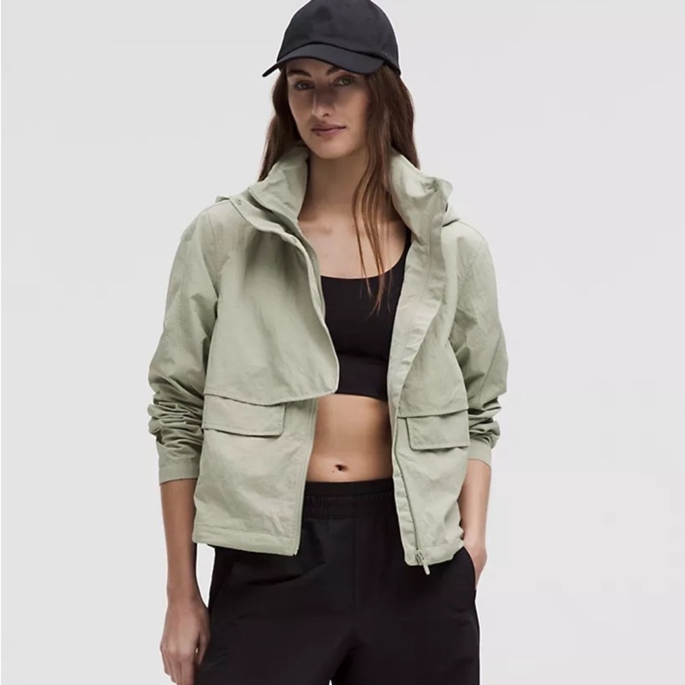 Lululemon Athletica Always Effortless Classic-Fit Sage Utility Jacket NWT